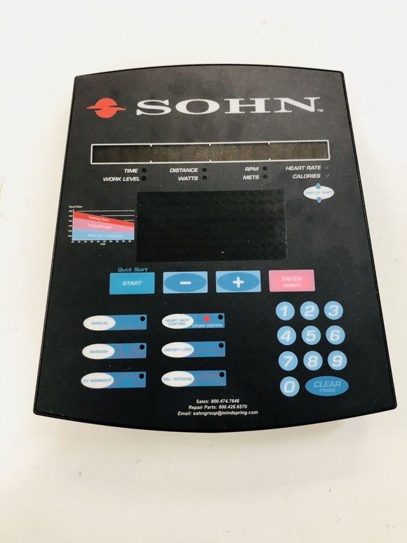 True Fitness Sohn E2.0 Elliptical Display Console Panel - fitnesspartsrepair