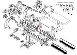 True Fitness TCS800 CS800 XCS800 RCS800 Treadmill Right Plastic Pivot 9CT0040 - hydrafitnessparts