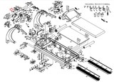 True Fitness TCS800 CS800 XCS800 Treadmill Console Upper Coax Cable 9CT0022 - hydrafitnessparts