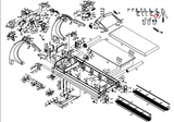 True Fitness TLC1100 CS800 Treadmill Ribbon Cable MFR-XL-1049 9CT0029 - hydrafitnessparts