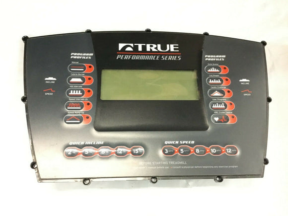 True Fitness TPS300-1 Treadmill Display Console Panel ASM-DGG5T-2A - fitnesspartsrepair