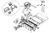 True Fitness TPS900-4 LC1100 PS-100 PS-300 Treadmill Left Rear End Cap 9PS0059 - hydrafitnessparts