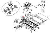 True Fitness TPS900-4 Treadmill Bolt M10 X P1.5 X 25 9PS0023 - hydrafitnessparts