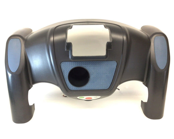 True Fitness Treadmill Console Back Overlay Keypad with Cup Holder 7TCS6003 - hydrafitnessparts