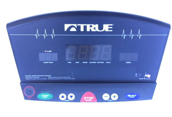 True Fitness Treadmill Display Console 850N - ZTX 850 z8.1 Non HRC 00299100 - fitnesspartsrepair