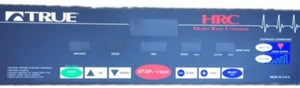 True Fitness Treadmill Display Console Control Panel 450 HRC HRCO Overlay Board - fitnesspartsrepair