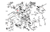 True Fitness TSXA - XTSXa-2009 V1 - TSXa Elliptical Left Lever Assembly 9SX0016A - hydrafitnessparts