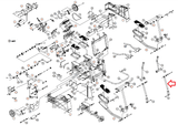 True Fitness TSXa XTSXa Elliptical Left Arm Assembly TSXA-LAA - hydrafitnessparts