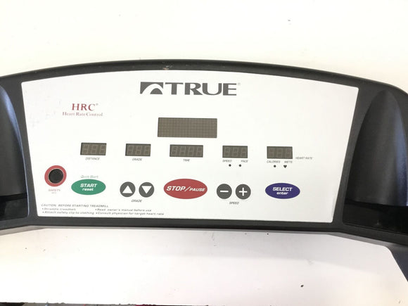 True Fitness - Z6.1 Residential Treadmill Display Console - fitnesspartsrepair