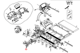 True PS100 PS300 LC1100 CS200 CS550 Treadmill Bolt M8 X P1.25 X 23mm 9PS0100 - hydrafitnessparts