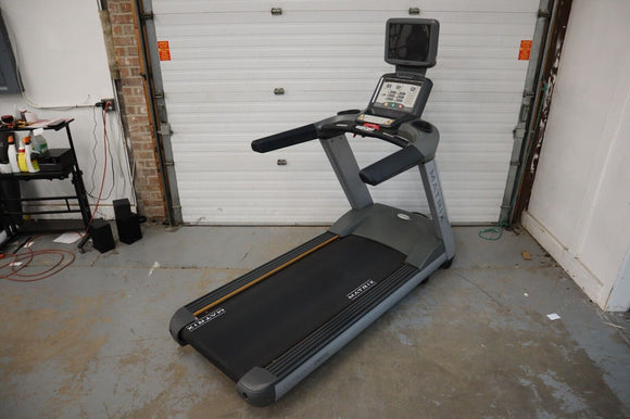 Used Matrix T5x W TV Enteratinment PVS Display Commercial Treadmill - Home Gym - hydrafitnessparts