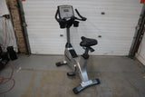 Used True Fitness ES900 w Emerge LED Console UES900-4 Upright Stationary Bike - hydrafitnessparts