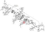 VISION FITNESS Drive Axle Brake Assembly 013299-Z 014658-00 Works X6000 Elliptical - fitnesspartsrepair