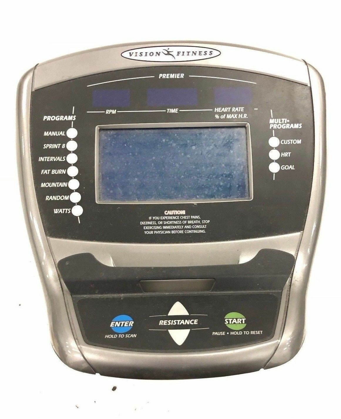 Vision fitness premier elliptical sale