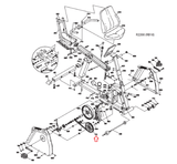 Vision Fitness R2200 R2600i Net TV Recumbent Bike Crank Arm Pulley 015975-Z - fitnesspartsrepair