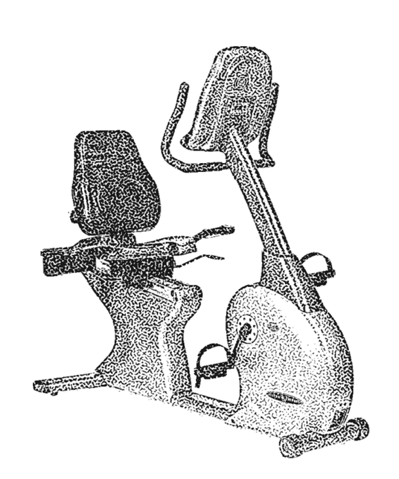 Vision Fitness R2850HRT R2850HRT Stationary Bike Owner Manual 056160-A - hydrafitnessparts