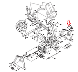 Vision Fitness Recumbent Bike Right Foot Pedal without Strap 9/16" 024569-A - fitnesspartsrepair