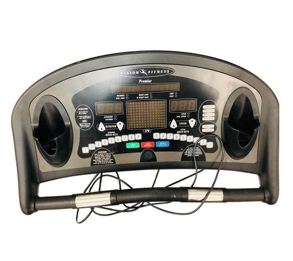 Vision Fitness Residential Treadmill Display Console t9250 t9500 t9600 TC17xxx - fitnesspartsrepair