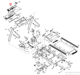 Vision Fitness T9500HRT T9400HRT T9300 Treadmill Overlay Console Panel 002850-A - fitnesspartsrepair