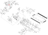 Vision Fitness T9600 T9200 T9500 Treadmill Right Mast Inner Cover 090373 - hydrafitnessparts