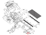 Vision Fitness Treadmill Leveling Foot Leveler 1000111750 - fitnesspartsrepair