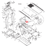 Vision Fitness Treadmill Socket Cap Screw 004551-ZA - fitnesspartsrepair