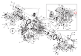 Vision Fitness X6750HRT X6850HRT Elliptical Power Switch Assembly 061355-B - hydrafitnessparts