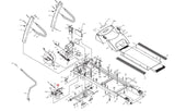 Vision Matrix Fitness T3x T9700S T9700HRT Treadmill Idler Assembly 026610-Z - hydrafitnessparts