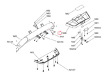 Vision T40 T80 TF20-03 TF40-03 T40-03 Treadmill Reading Rack Set 1000228957 - hydrafitnessparts