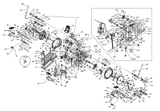 Vision X6700HRT X6750HRT X6850HRT Elliptical Crank Arm Assembly 0000086826 - hydrafitnessparts