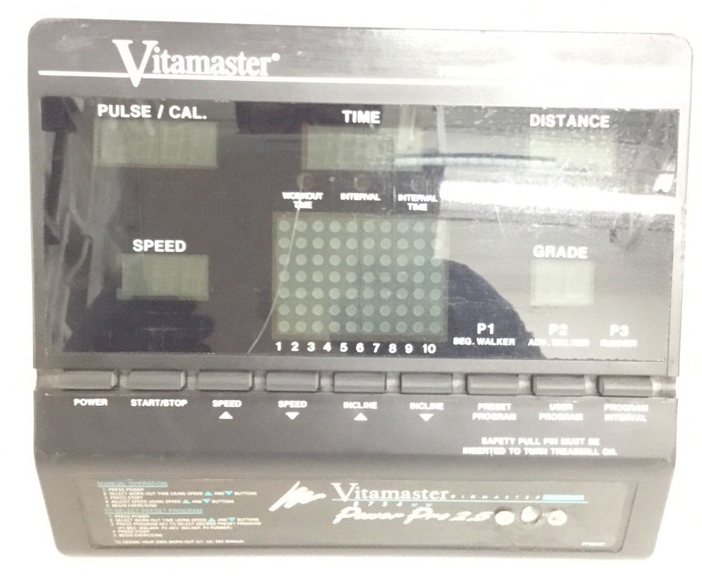 Vitamaster pro outlet 1200 treadmill manual