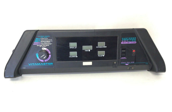 Vitamaster Roadmaster Power1700 8717SM Treadmill Display Console Panel vita17Con - fitnesspartsrepair