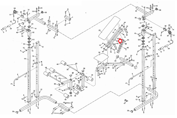 Weider pro 2025 bench parts