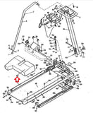 Weslo 2300 WL360900 Treadmill Motor Hood Shroud Cover 106533 - hydrafitnessparts