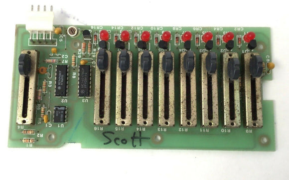 Weslo 4250Treadmill Upper Console Speed Inteveral Control Board 4250-SICBUC - hydrafitnessparts