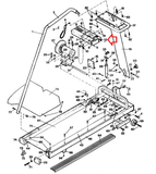 Weslo Cadence 4250 Treadmill Display Console Panel 106682 - hydrafitnessparts