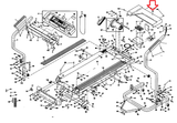 Weslo Cadence 845 L290 Treadmill Motor Hood Shroud Cover 130415 - hydrafitnessparts