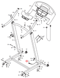 Weslo CADENCE G 5.9 G 5.9I Treadmill Upright Wire Harness 390455 - fitnesspartsrepair