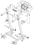 Weslo Cadence G 5.9 G 5.9i Treadmill Upright Wire Harness 390455 - fitnesspartsrepair