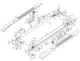 Weslo Cadence G 5.9 Treadmill Right Foot Rail 346651 - hydrafitnessparts