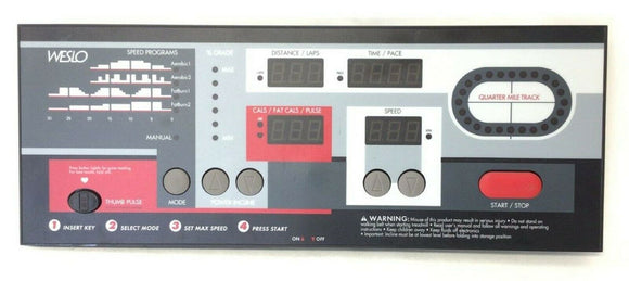 Weslo Cadence Sl30 Treadmill Display Console Panel MFR-ET1728R or 150145 - hydrafitnessparts