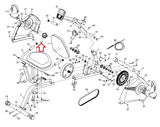Weslo Pursuit G3.1 Recumbent Bike Resistance Control knob Assembly 326610 - hydrafitnessparts