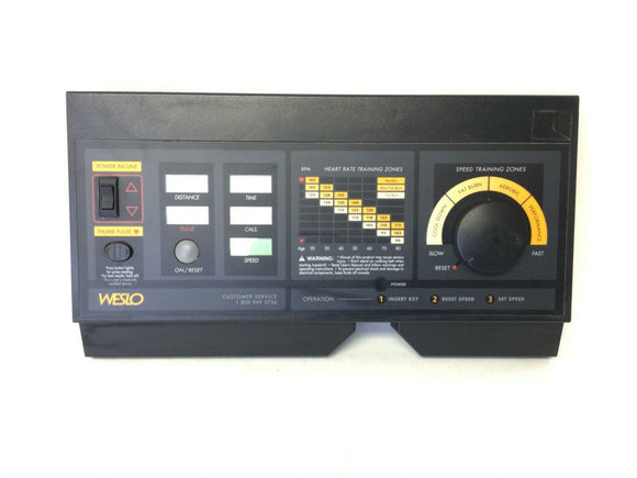 Weslo WLTL42570 Cadence 1015 Cadence LX25 Treadmill Display Console Panel 141177 - fitnesspartsrepair