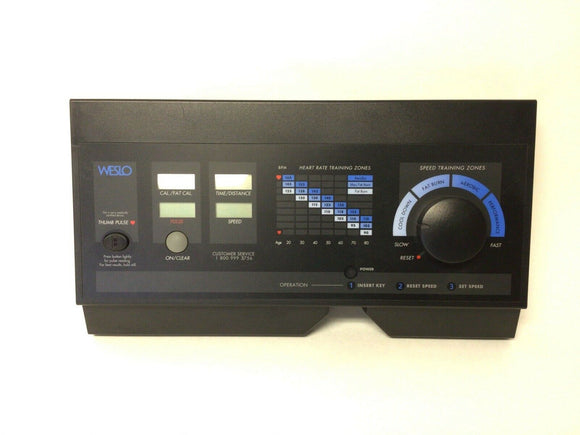 Weslo WLTL84560 Treadmill Display Console Panel 000-9629 or 132384 - hydrafitnessparts