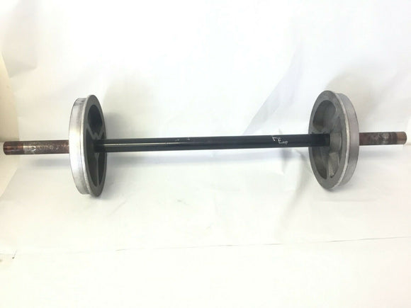Woodway DESMO-S Treadmill Secondary Drive Axle - fitnesspartsrepair