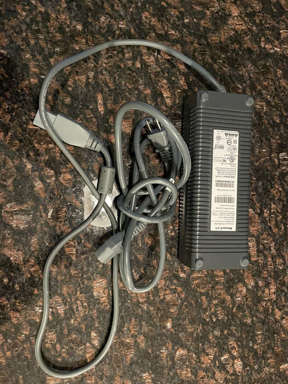 Xbox 360 Official Power Supply Brick and Cord for FAT 203w OEM Tested & Working - hydrafitnessparts