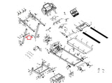 Xterra Fitness TR150 450887 Treadmill Folding Release Pin C020022-Z2 - hydrafitnessparts