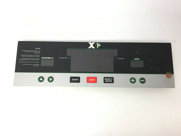 Xystos X1 +(plus) Treadmill Display Console Panel DG82A-2A - D98470104 - fitnesspartsrepair