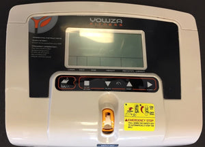 Yowza! Lido Treadmill Upper Control Board Display Console and Panel - fitnesspartsrepair