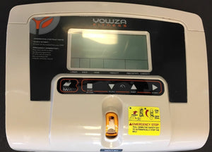 Yowza Lido Treadmill Upper Control Board Display Console and Panel - fitnesspartsrepair